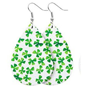 5/$25  St. Patricks Day Earrings St Patricks Day Green Jewelry St. Patrick's Day